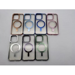 Coque Transparent Couleur...