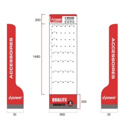 Display Paper Red Big Z01R-F