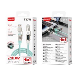 Câble F3208 4en1 LED 240W...