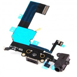 NAPPE FLEX CONNECTEUR DE CHARGE POUR IPHONE 5C NOIR