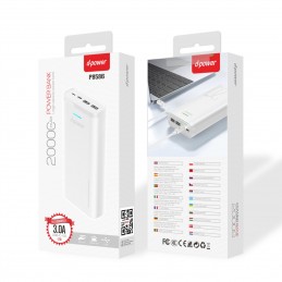 Powerbank 20000 mAh BLANC