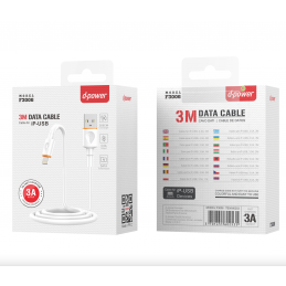 Cable F3006 White Ip 3M