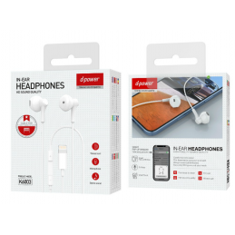 Headphone K6003 pour iPhone...